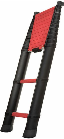 Feuerwehrmannteleskopleiter 13 Stufen - Länge 4.10m - maximale Arbeitshöhe 4.90m - TEL-72741-521