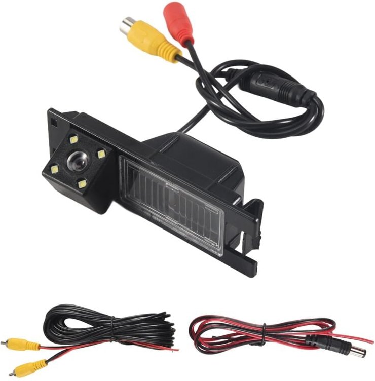 Tlily - Auto hd 4LED Rückansicht Backup-Kamera Reverse für hj Corsa Meriva Zafira Regal
