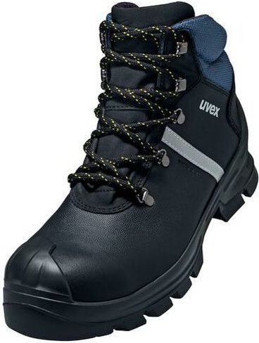 Uvex 6512244 2 construction Stiefel S3 65122 schwarz, blau Weite 11 Größe 44