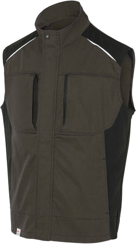 Kübler Weste activiq 7250 oliv/schwarz Gr. 3XL