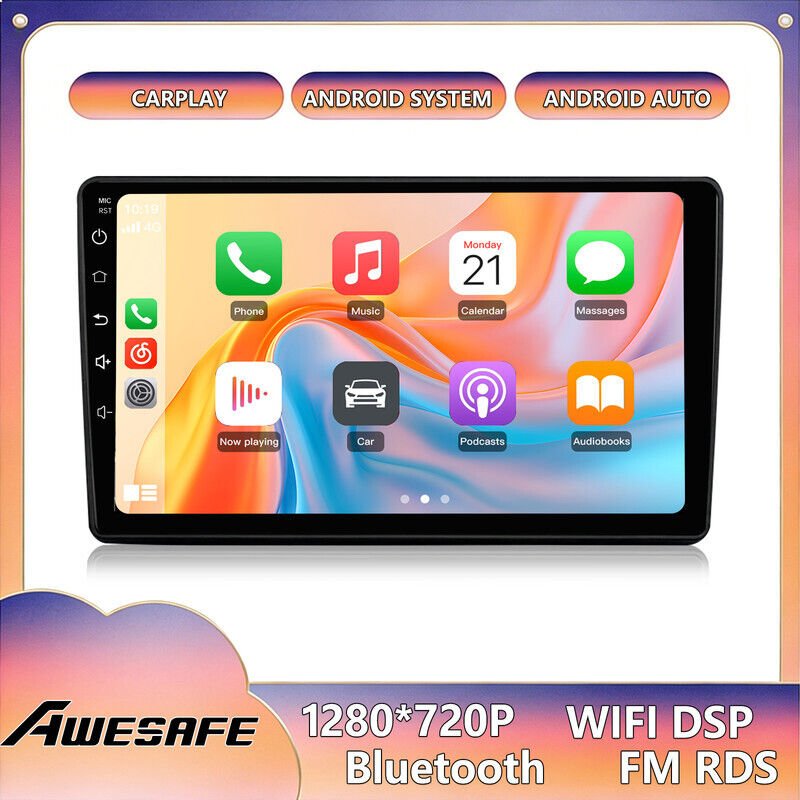 AWESAFE Android 13 Autoradio für Berlingo 2 (2008–2019) 2GB+64GB 9" Touchscreen CarPlay Android Auto GPS WiFi