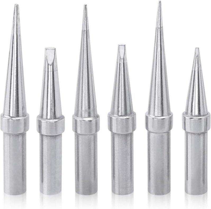 Stück Lötspitzen ETA ETB ETH ETK ETO ETS Lötspitzen für Lötkolbenspitze Ersatzlötkolbenspitze Lötspitzen für Lötstatione...
