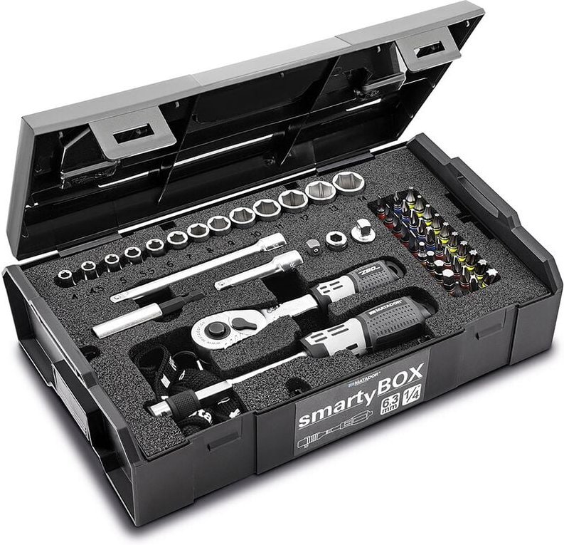 SmartyBOX so Basic, 52-tlg., 6,3 mm (1/4'): 4-14 mm / t