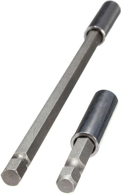 2 Teile/satz 1/4 zoll Hex Magnetische Bit Halter 60/150mm Schraubendreher Bars Power Erweiterung Bohrer