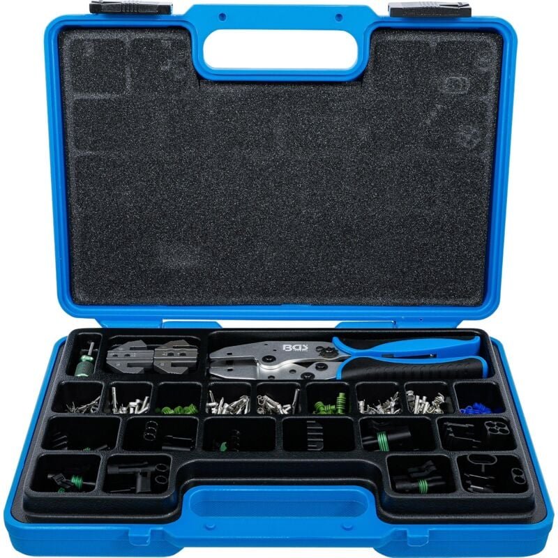 Bgs Technic - Crimpzangen-Satz mit wasserdichten Steckverbindern 220-tlg.