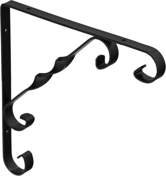 Verstärkte Ziermotte, Farbe Schwarz, 150 x 150 cm.