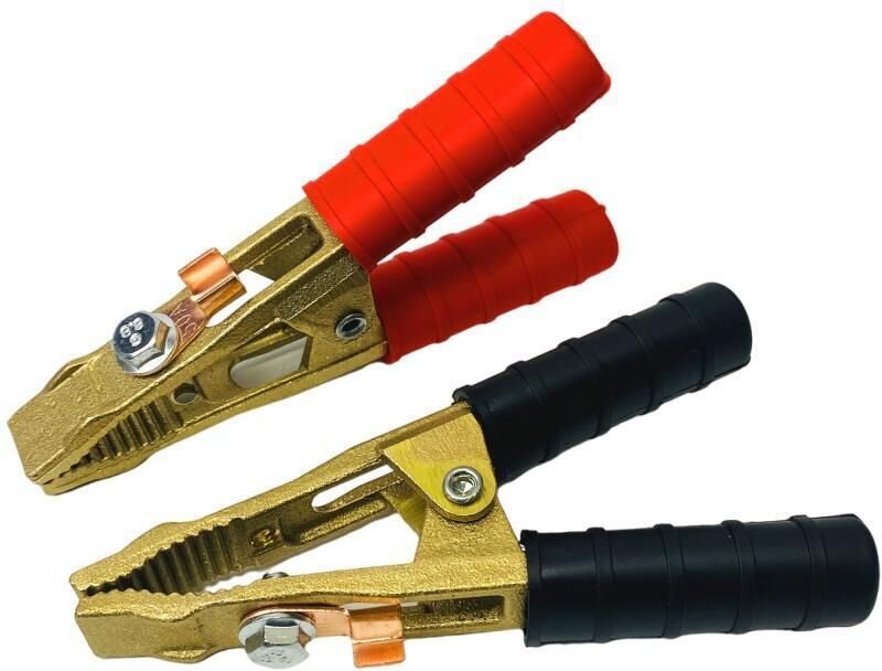 Linghhang - Kit 2 Pro (+ und -) Messing Batterie- oder Starterklemmen 250B, Starter- oder Batterieklemmen