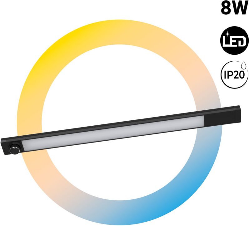 LED-Unterbauleuchte - 8W - CCT - Dimmbarkeit - 60cm