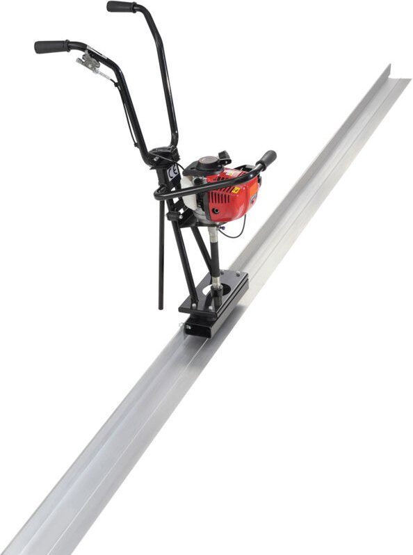 Gasbeton-Estrich, 3370 mm Aluminiumplatte, 4-Takt-Vibrationsmotor für Zement-Finishing, Betonwerkzeuge mit 6500 U/min - ...