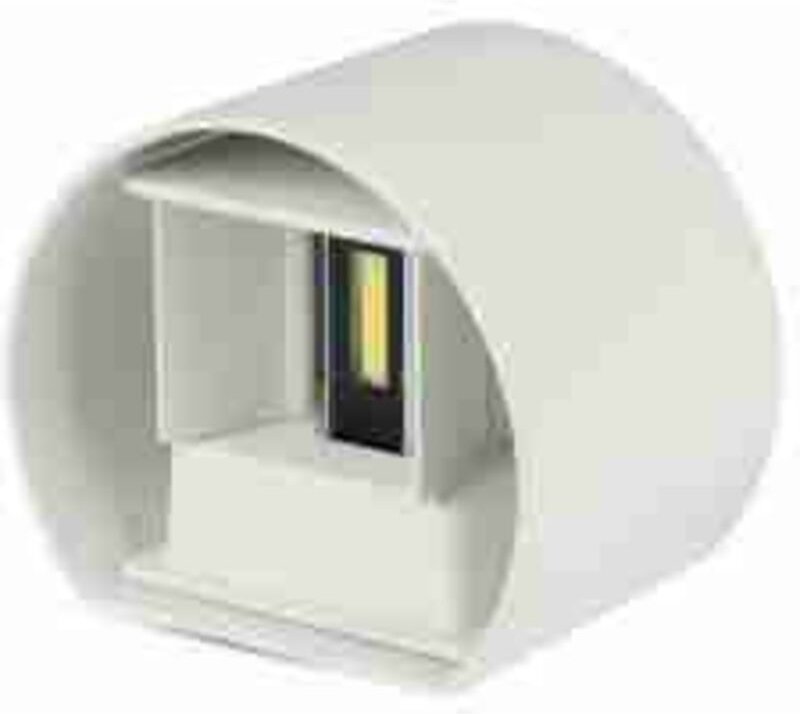 LED217091 VT-756 9W LED Designer Hängelampe (303001370MM) Weiß+Creme Gehäuse 3000K Höhenverstellbar