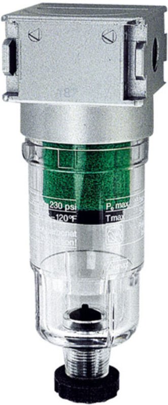 Thumbnail - Mikrofilter »multifix-mini« mit PC-Behälter, 0,01 µm, bg 0, g 1/8 - Riegler