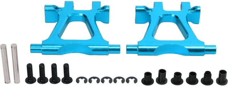 Ugreat - Andere Ersatzteile für das Auto tamiya TT02 1/10 Aluminiumlegierung, flacher Sportwagen, blaues Upgrade-Teil fü...