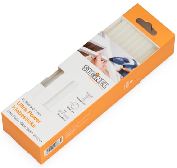 Klebesticks 7 mm Ultra Power 240G, 40 Stück - Steinel