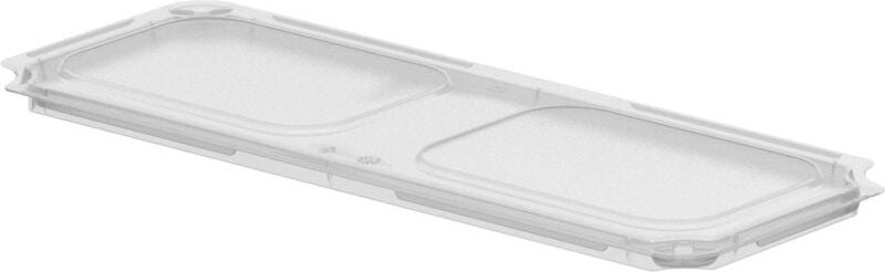 Systems Klickdeckel quer für Einsatzkasten 1/4 transparent Boxen, Körbchen & Kisten - Surplus