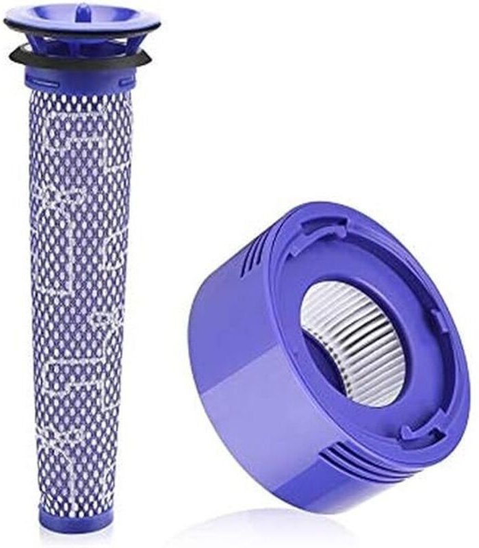Ersatzfilter-Set für Dyson V7 / V8 Staubsauger (Art.-Nr. 965661-01 & 967478-01)
