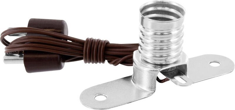 Beli-beco - SF6134 bn Lampenfassung Sockel (Miniaturlampen): E10 Anschluss (Sockel): Bananenstecker 2.