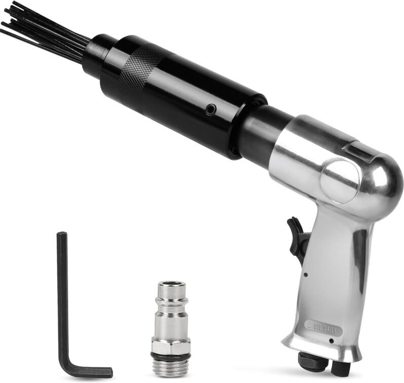 Rostentferner mit 19 Nadeln, 3000 U/min, Ø 3mm, Druckluftbetrieben