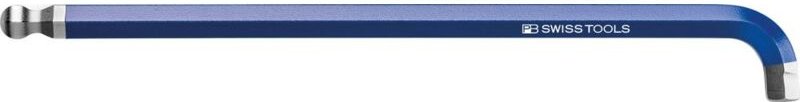 FP - pb Swiss Tools Winkelschraubendreher 90+100Grad kurz Rainbow, 10mm Kugelkopf