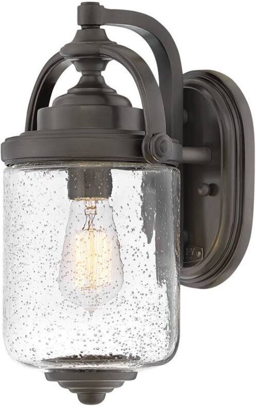 Hinkley - Elstead Willoughby Außenwandlaterne, geölte Bronze, IP44