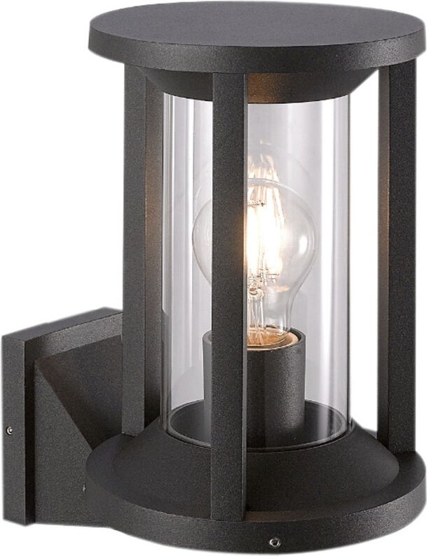 Megatron - Cillo MT69049 LED-Außenwandleuchte E27 Schwarz