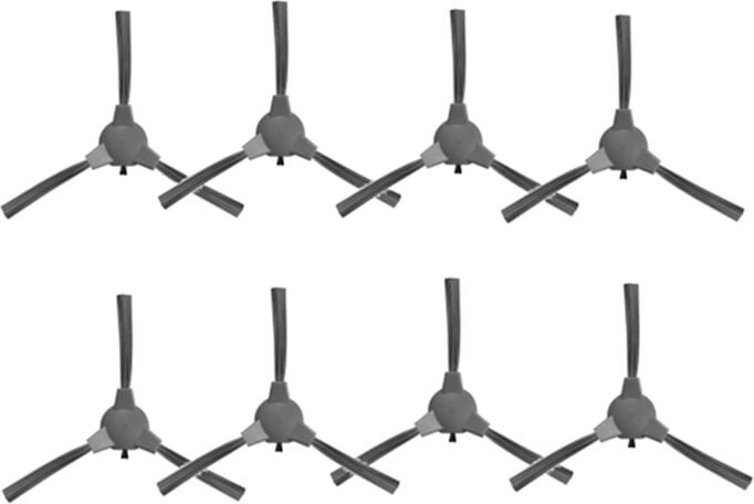 Ersatz-Seitenbürste für Staubsaugerzubehör