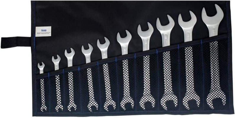 Forum Doppelmaulschlüssel-Satz DIN3110 6-27mm 10-teilig in Rolltasche