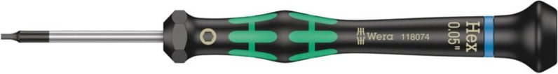 Elektroniker-Schraubendreher, 3,0 mm - 05118072001 - Wera