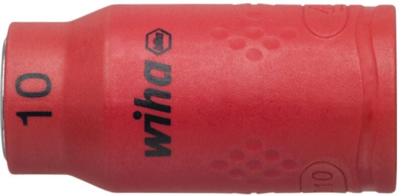 Steckschlüsseleinsatz isoliert 3/8' Außensechskant 10,0 mm (43066) - Wiha