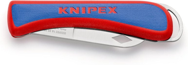 Knipex - 16 20 50 sb Elektriker-Klappmesser 120 mm