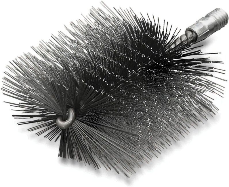 Lessmann Heizkesselbürste 50 x 100 mm Aufnahme w 1/2' Stahldraht