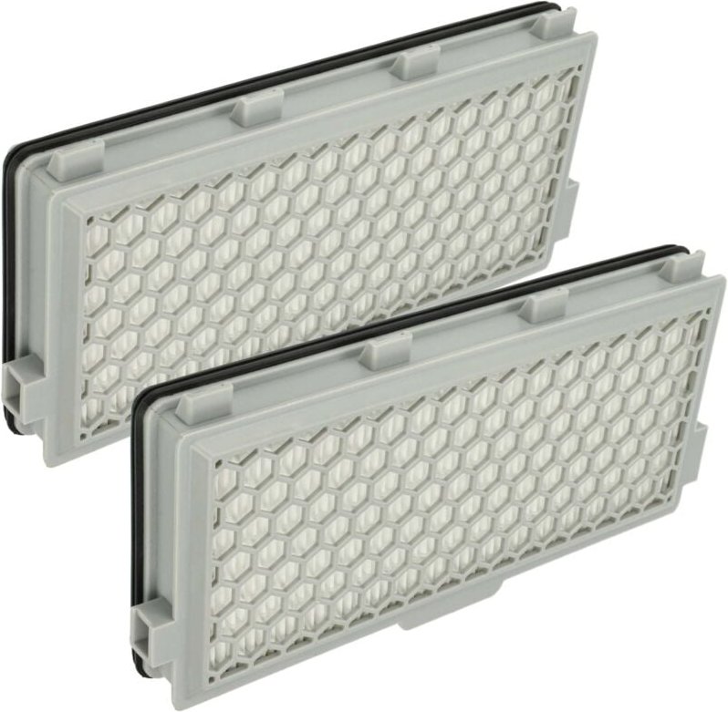 Thumbnail - 2x Staubsaugerfilter kompatibel mit Miele Complete C2 Jubilee Powerline, C2 Tango Ecoline Staubsauger - hepa Abluft-Filt...