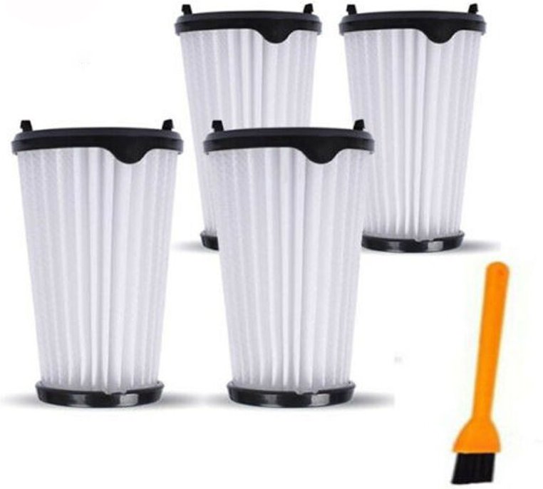 4er-Set Filter für AEG CX7 CX7-2 AEF150 Staubsauger mit Reinigungsbürste