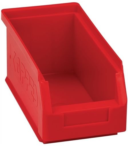 Sichtlagerkasten L290xB140xH130mm pe rot