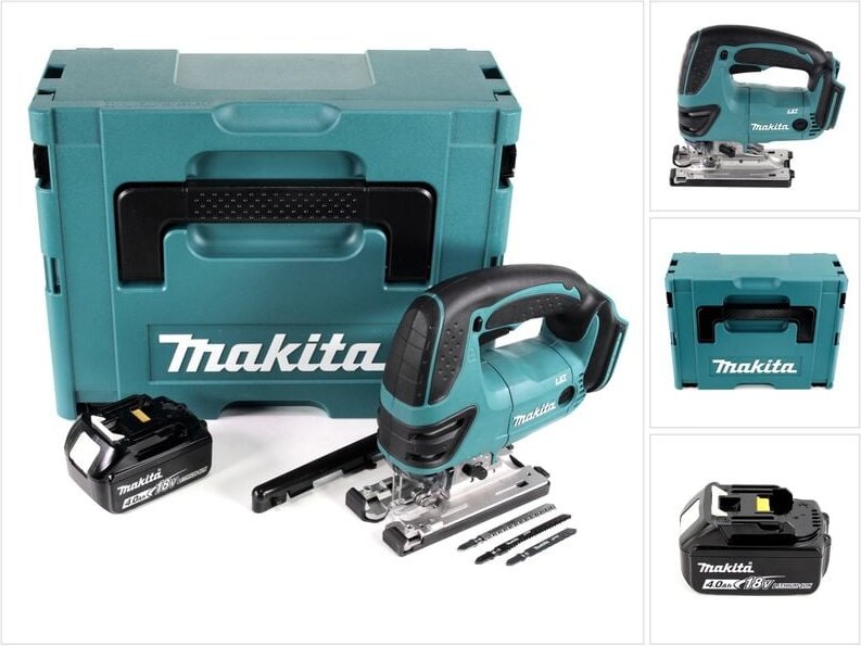 Djv 180 M1J Akku Stichsäge 18V + 1x Akku 4,0Ah + Makpac - ohne Ladegerät - Makita