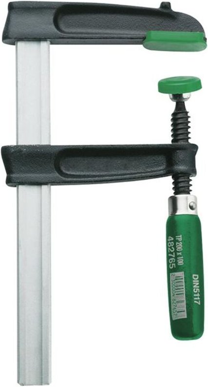 Thumbnail - Schraubzwinge Temperguss 1000x120mm din Fortis