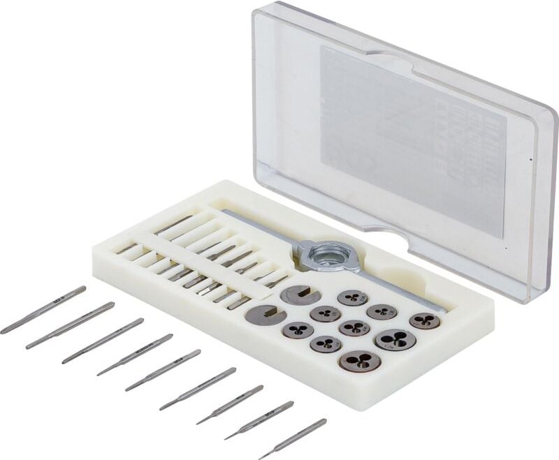 Gewindeschneid-Satz M1 - M2,5 31-tlg.