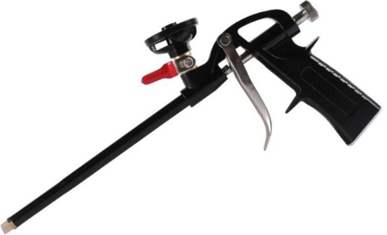 Pistolet à Mousse Polyuréthane Ajustable Professionnel Pistolet Mousse Expansive pu en Métal Pistolet de Calfeutrage ave...