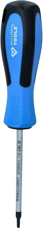 Brilliant Tools - BT031011 Schraubendreher torx, T10 x 80 mm