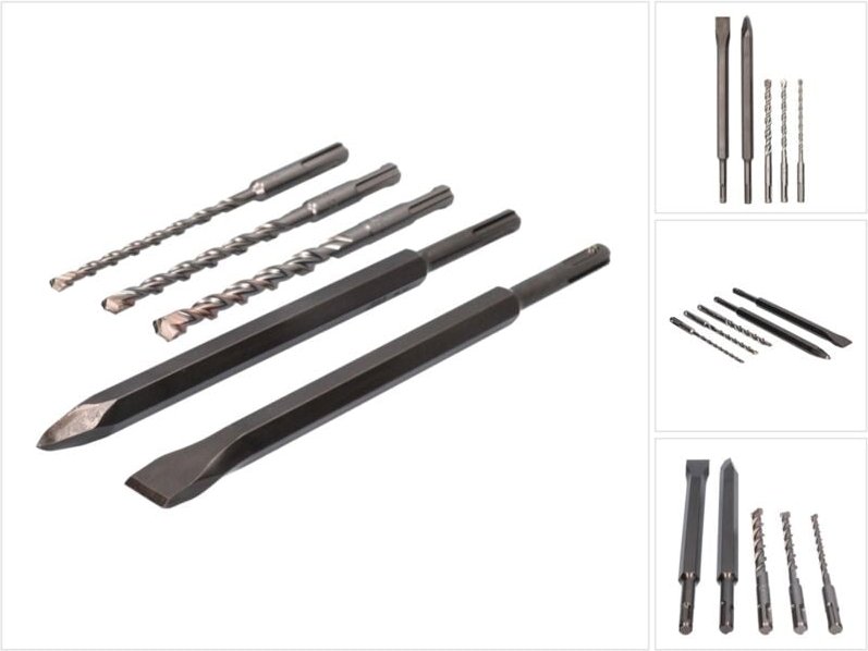 Metabo - Bohrer und Meißel Set sp 5 tlg. sds plus 6 / 8 / 10 mm ( 630465000 )