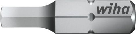 Wiha - Bit Standard 25 mm Sechskant mit Bohrung 1/4' C6,3 TR3,0 (25562)