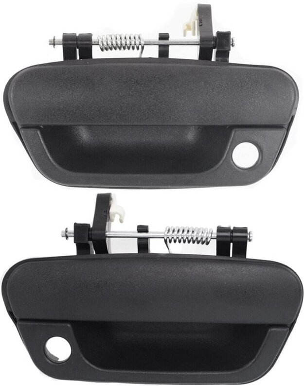 Tlily - 2 stücke Vordere Außentürgriff-Satz für 2013-2015 Chevrolet Spark Äußere Schwarz 95987921, 95987920