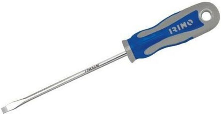 Flachmaul-Schraubendreher, Bi-Material-Griff, 1 x 5,5 x 125 mm, 407-5,5-125 Irimo