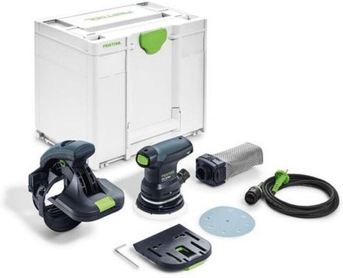 Kantenschleifer es-ets 125 REQ-Plus im Systainer SYS3 inkl. Ansetzhilfe - Festool