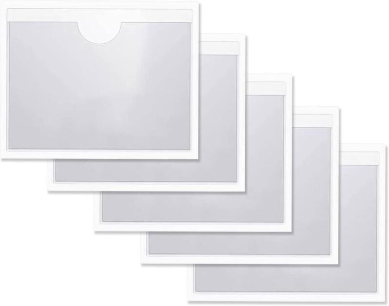 SHINING HOUSE Stück Parkschein-Clip für Autos, Windschutzscheiben-Aufkleber, Parkschein-Haltertaschen, transparente Kleb...