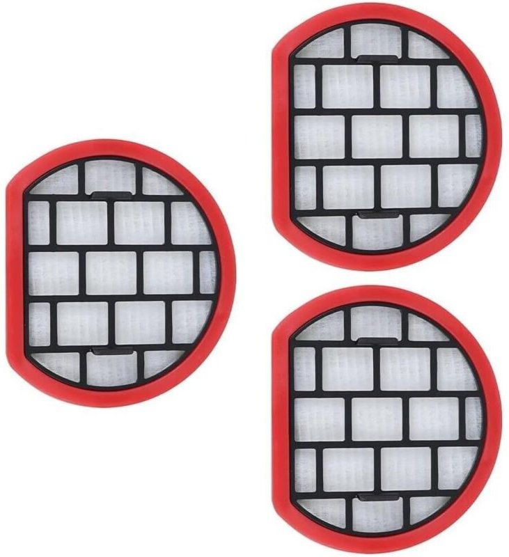 3er-Pack Ersatz-Vorfilter für den Motor des kabellosen Staubsaugers Canuoya 106, waschbar und wiederverwendbar, für saub...