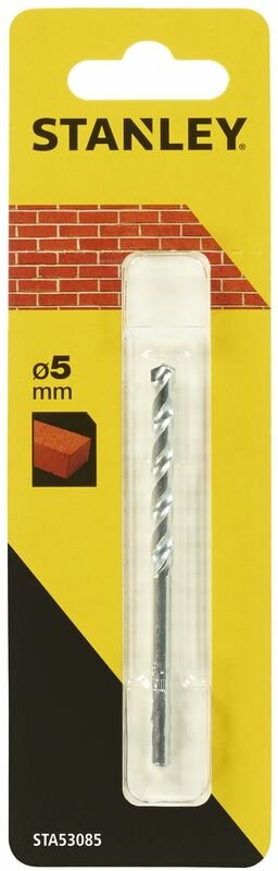 Verzinkter bohrer fÜr ziegelsteine 5mm sta53085-qz - Stanley