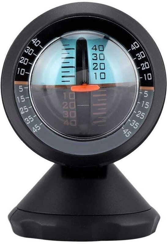 Auto-Neigungsmesser – Fahrzeug-Neigungspegelanzeige, Messgerät, Verkehrssicherheitsinstrument