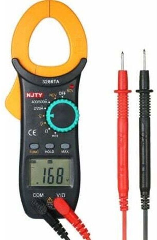 ZVD-Digitales Strommesszangenmessgerät, automatische Bereichswahl, 2000 Zählwerte – Akustische Durchgangskapazität, Mult...