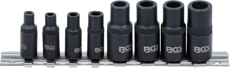 BGS Gewindebohrer-Aufnahme-Satz 6,3 mm (1/4") / 10 mm (3/8") 8tlg. - 9771