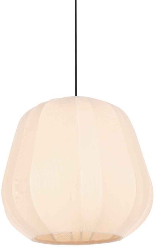 Anne Lighting - hängeleuchte - Sable - crème - metall stoff - ø
